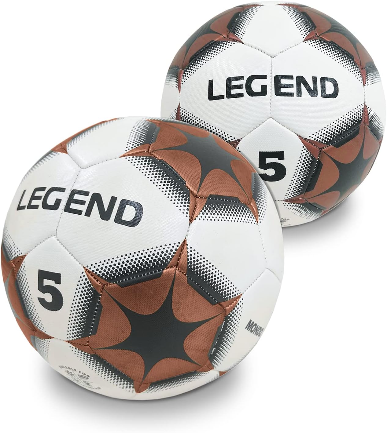Mondo Toys - LEGEND genaaide voetbal - officieel product - maat 5-400 g - 13989