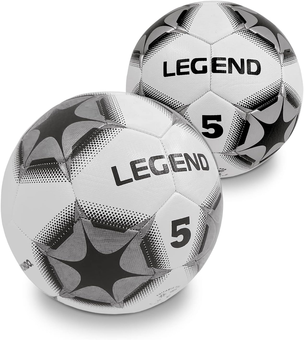 Mondo Toys - LEGEND genaaide voetbal - officieel product - maat 5-400 g - 13989