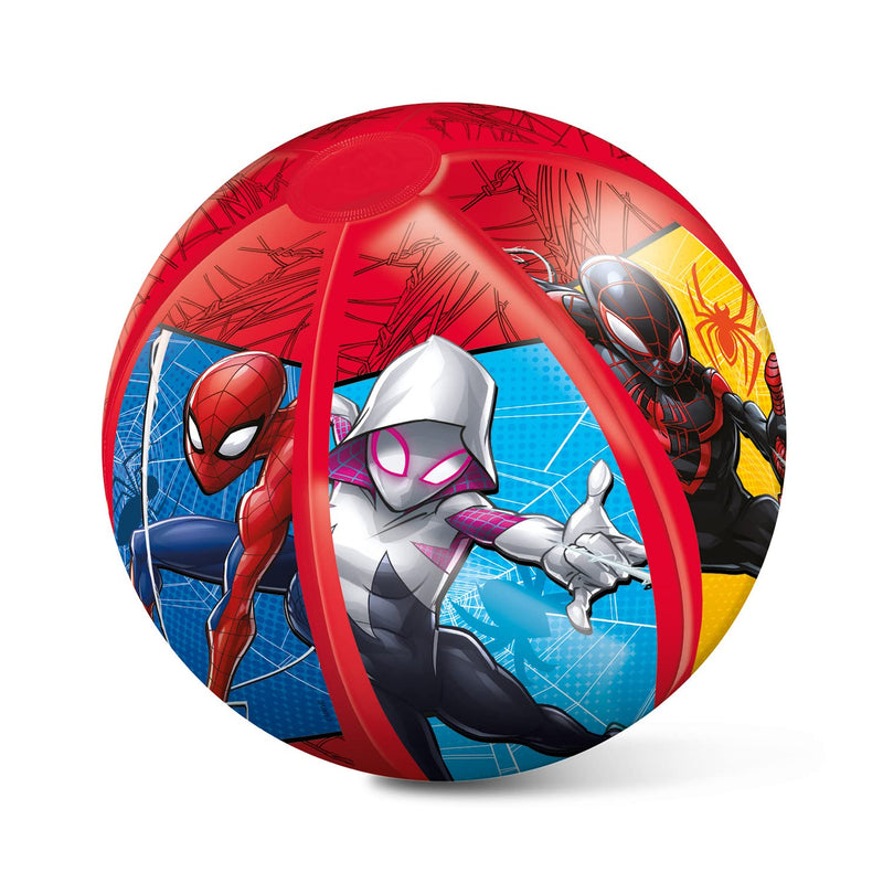 Mondo Toys - Spiderman Beach Ball - Colorful Beach Ball - Inflatable - Ideal for playing in the water - Suitable for Kids/Teens/Adults - 50 cm Diameter - 16929