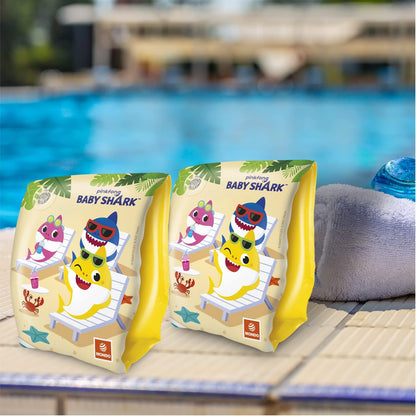 Mondo Toys - BABY SHARK Arm Bands - Children's Safety Armrests - PVC Material - Suitable for children from 2 to 6 years with weight 6-20 kg - 16933 BABY SHARK Special