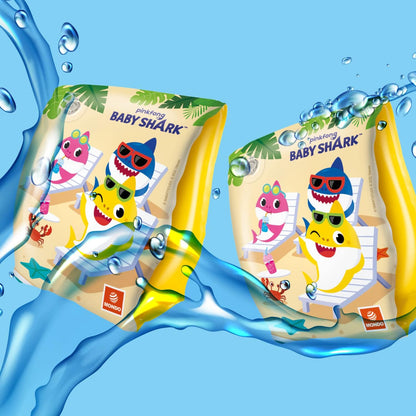 Mondo Toys - BABY SHARK Arm Bands - Children's Safety Armrests - PVC Material - Suitable for children from 2 to 6 years with weight 6-20 kg - 16933 BABY SHARK Special