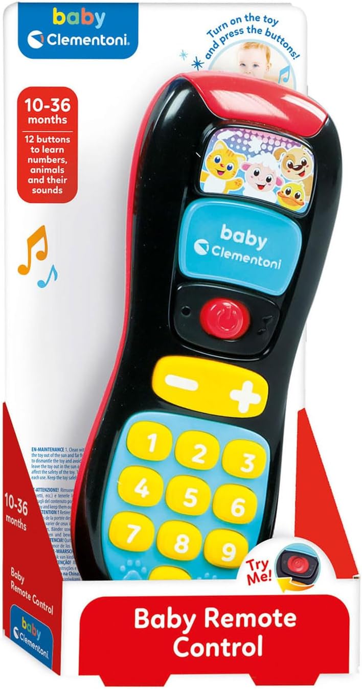 Clementoni Baby Remote Control + Light And Sound