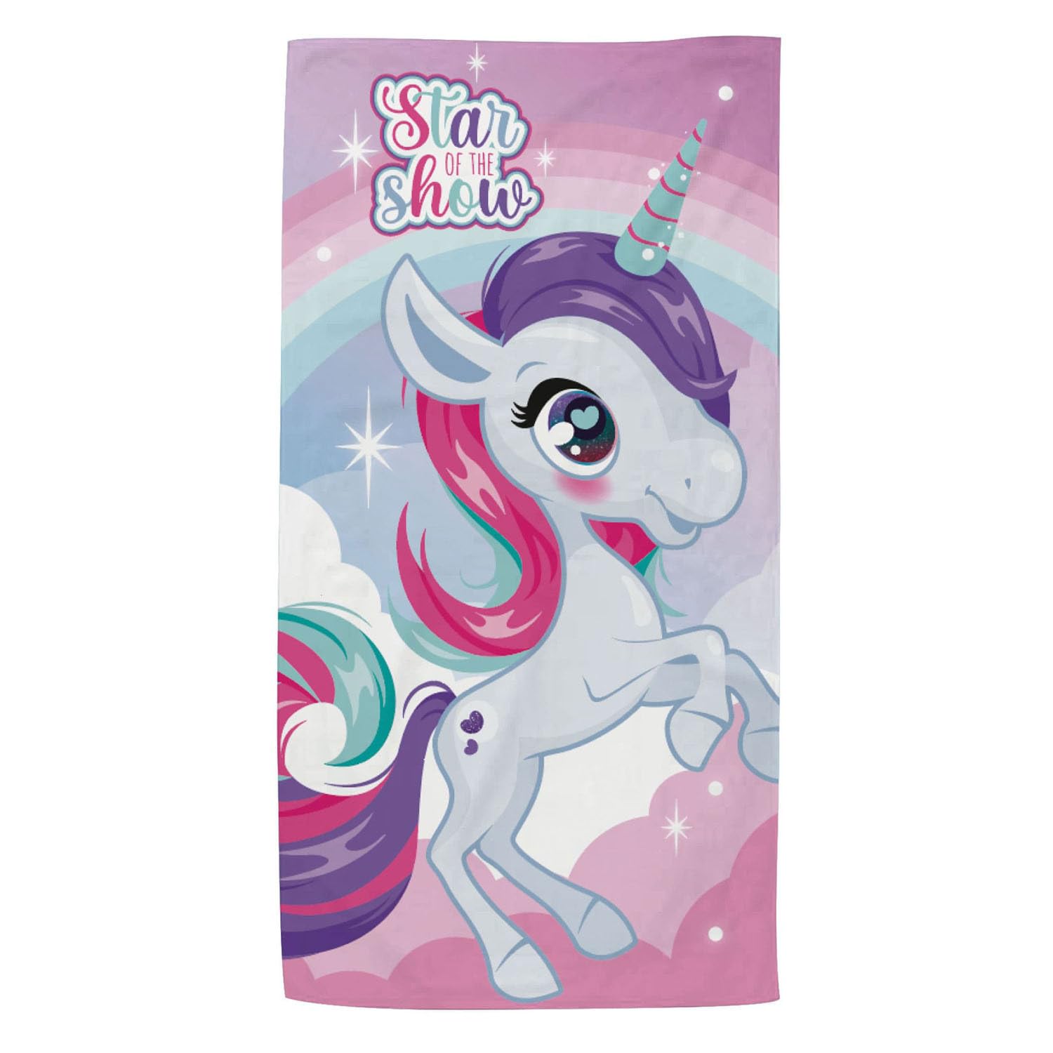 ARDITEX ZK15934 Mikrofaser-Handtuch 70 x 140 cm von ZASKA-Einhorn