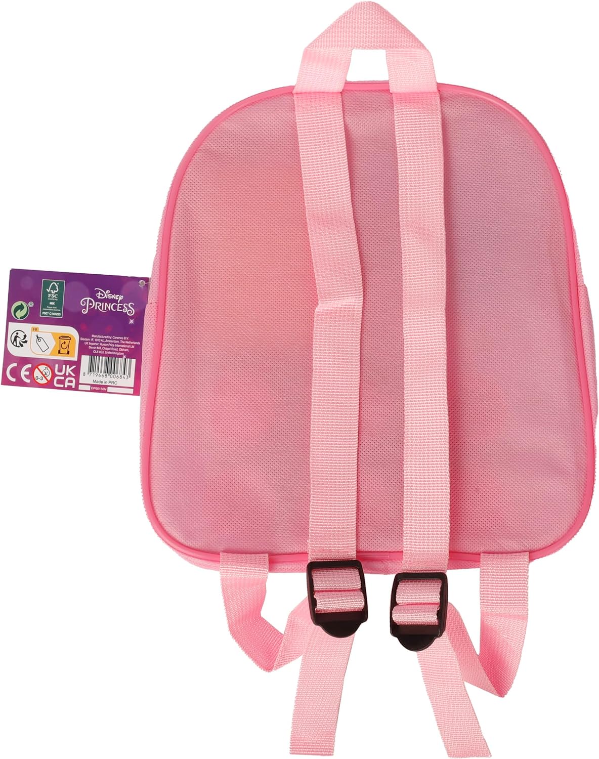 Disney DP60156 Princess Sonido infantil en Mochila, Rosa