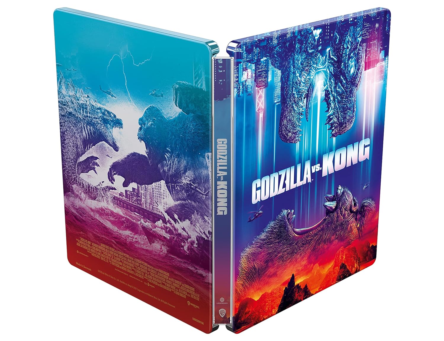 GODZILLA VS KONG STEELBOOK (4K Ultra HD + Blu Ray)