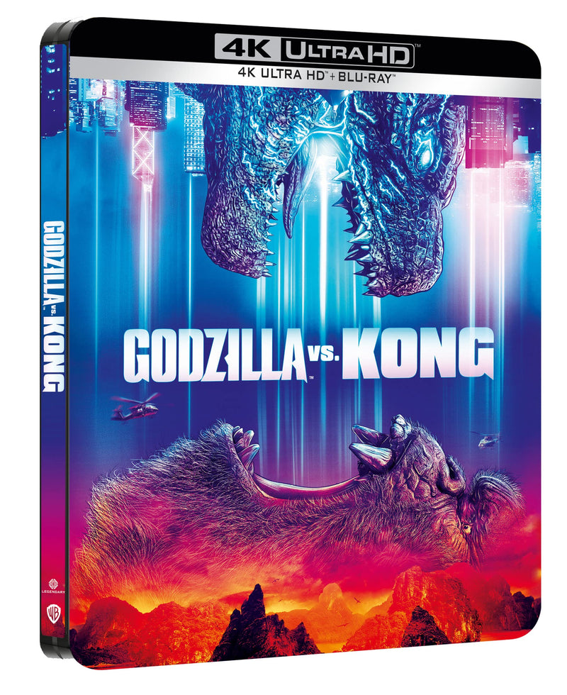 GODZILLA VS KONG STEELBOOK (4K Ultra HD + Blu Ray)