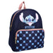 Zaino STITCH Independent da Disney Lilo e Stitch - Zainetto per Ragazzi | Scuola | Tempo Libero - Colore Blu Scuro - size 30x25x10 cm, Multicolored, Normale