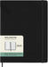 Moleskine Weekly Planner, Weekly Agenda with Space for Notes 12 Months 2025, Hard Cover and Elastic Closure, Black Color, Extra Large Format 19x25 cm