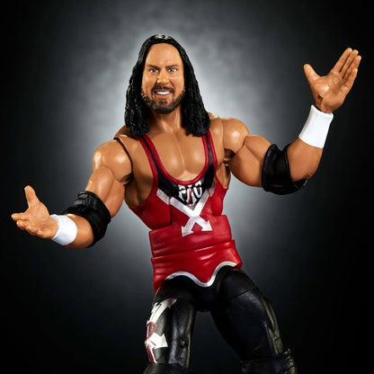 Mattel WWE Elite Collection Action Figure SummerSlam X-Pac with Accessory and Referee Build-A-Figure Parts