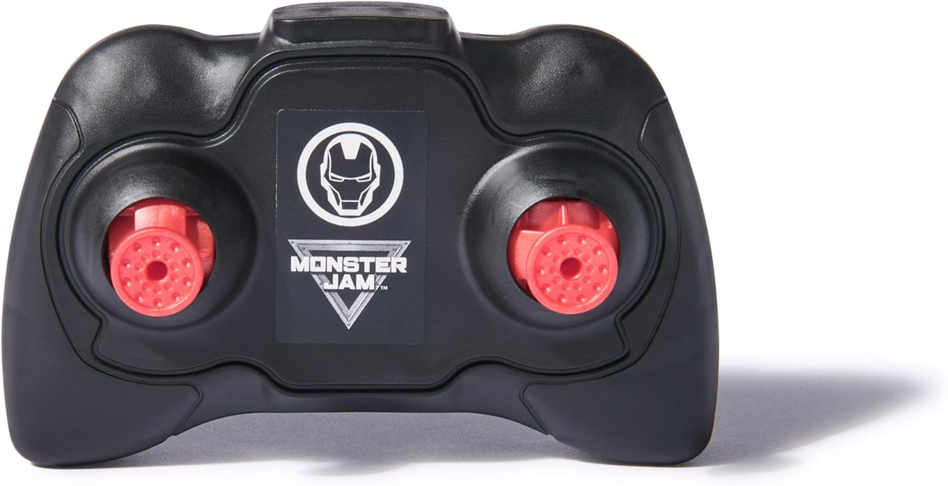 Monster Jam, Marvel Iron Man RC Monster Truck, 1:24 Scale, Kids’ Toys for Boys and Girls Aged 3 and up