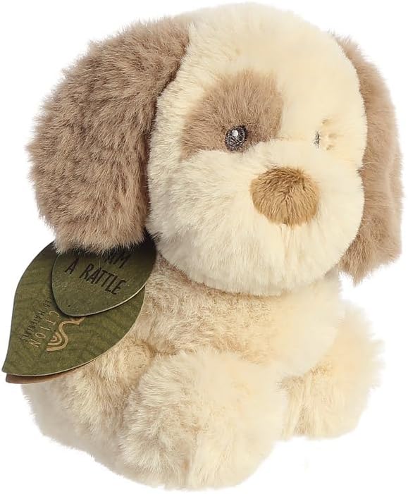 * Ebba Eco Toddy Dog Rattle 5In