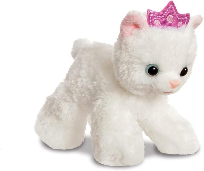 Aurora, 61433, Fancy Pal Princess Kitty with Multi-coloured Stripes, Soft Toy, Medium