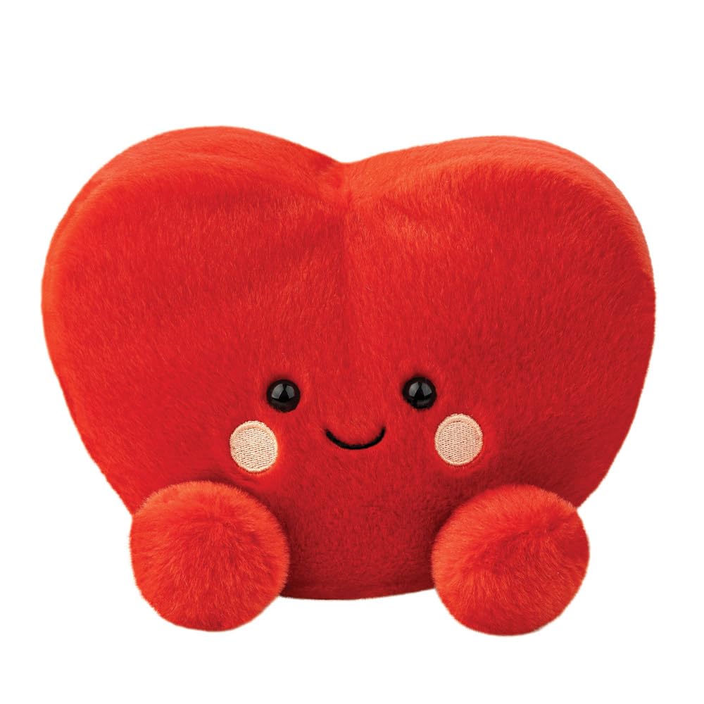 Aurora, 61541, Cuddle Pals Amore Heart 8In, Soft Toy, Red