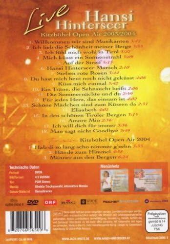 Hansi Hinterseer - Live/Kitzbühel Open Air 2003/2004