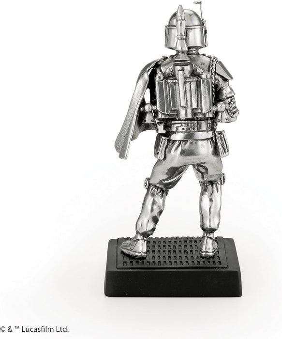 Royal Selangor Hand Finished Star Wars Collection Pewter Boba Fett Figurine