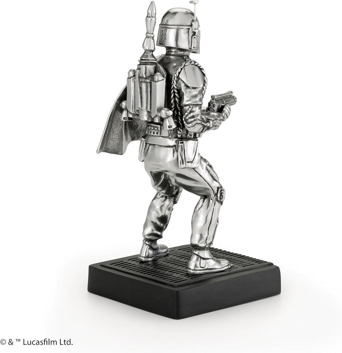 Royal Selangor Hand Finished Star Wars Collection Pewter Boba Fett Figurine