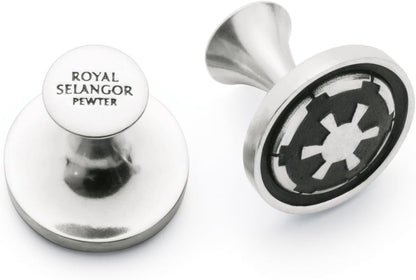 Royal Selangor Hand Finished Star Wars Collection Pewter Galactic Empire Cufflinks