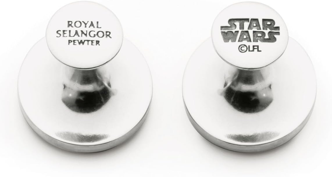 Royal Selangor Hand Finished Star Wars Collection Pewter Galactic Empire Cufflinks