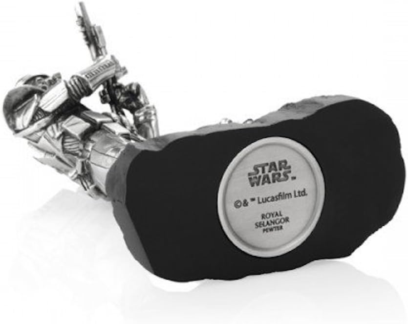 Royal Selangor - Figure in peltro da collezione di Star Wars, con licenza ufficiale Walt Disney (Lucasfilm