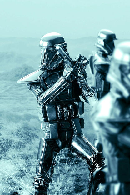 Royal Selangor - Figure in peltro da collezione di Star Wars, con licenza ufficiale Walt Disney (Lucasfilm