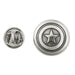 Royal Selangor Hand Finished Marvel Collection Pewter Captain America Lapel Pin