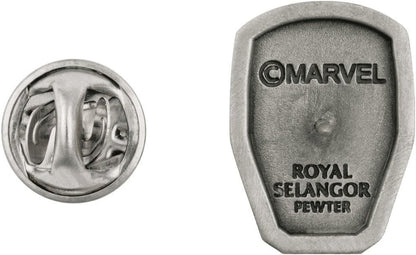 Royal Selangor Hand Finished Marvel Collection Pewter Iron Man Lapel Pin