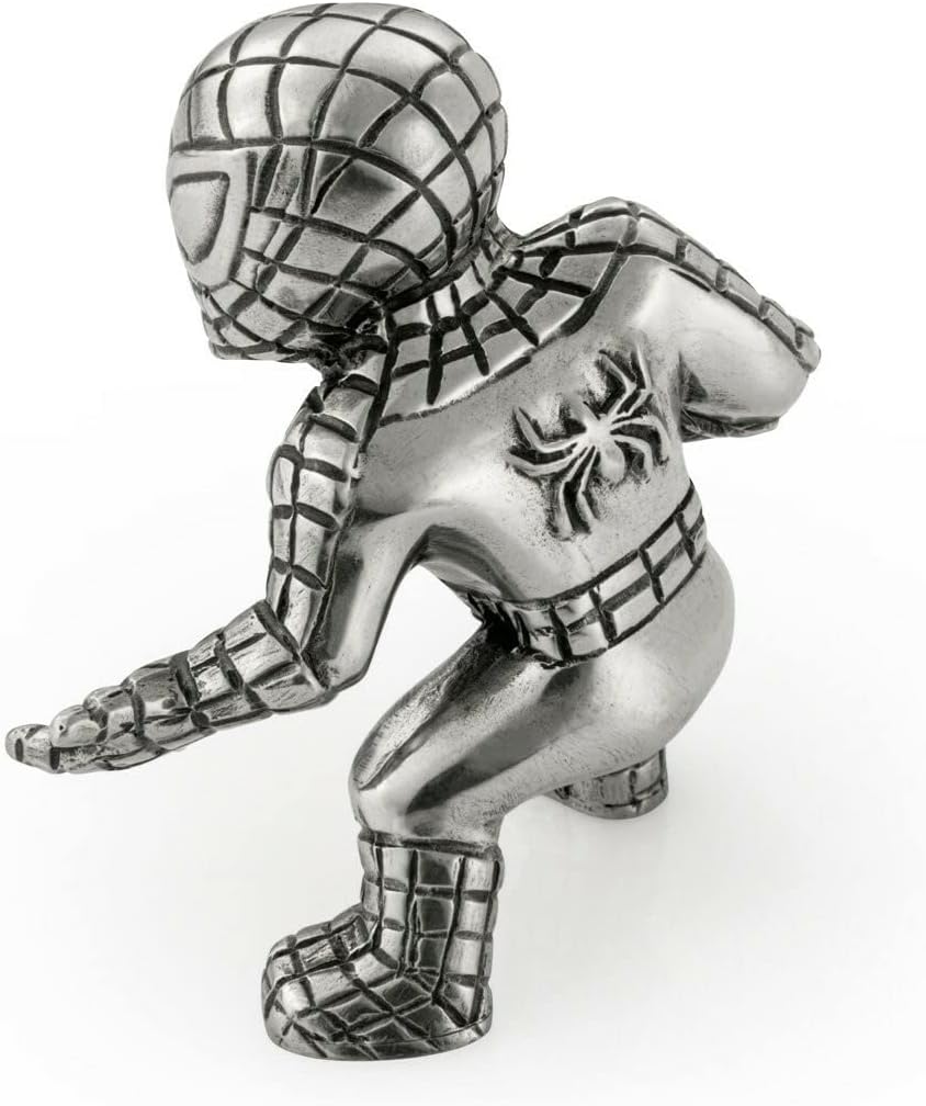 Royal Selangor Hand Finished Marvel Collection Pewter Spider-Man Miniature Figurine