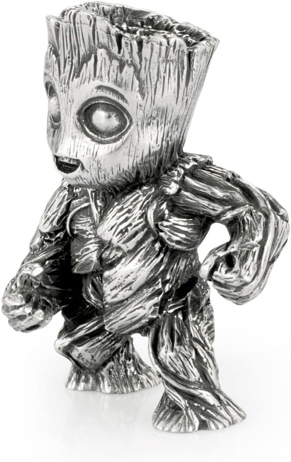 Royal Selangor Hand Finished Marvel Collection Pewter Groot Mini Figurine