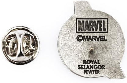 Royal Selangor Hand Finished Marvel Collection Pewter Avengers Insignia Lapel Pin