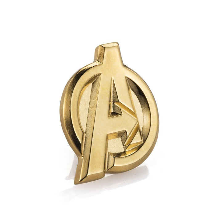 Royal Selangor Hand Finished Marvel Collection Pewter Avengers Gilt Insignia Lapel Pin