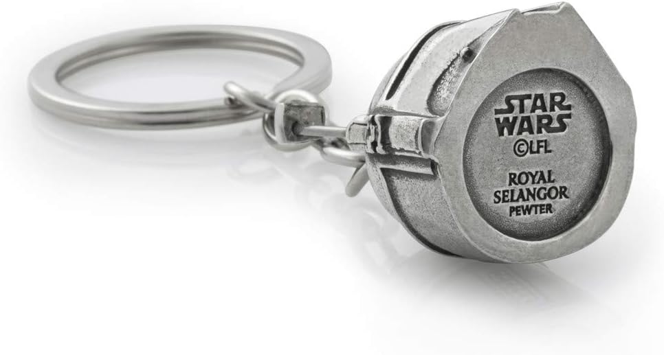 Royal Selangor Hand Finished Star Wars Collection Pewter Boba Fett Keychain