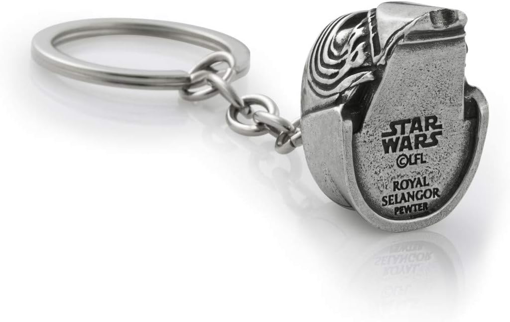 Royal Selangor Hand Finished Star Wars Collection Pewter Kylo Ren Keychain