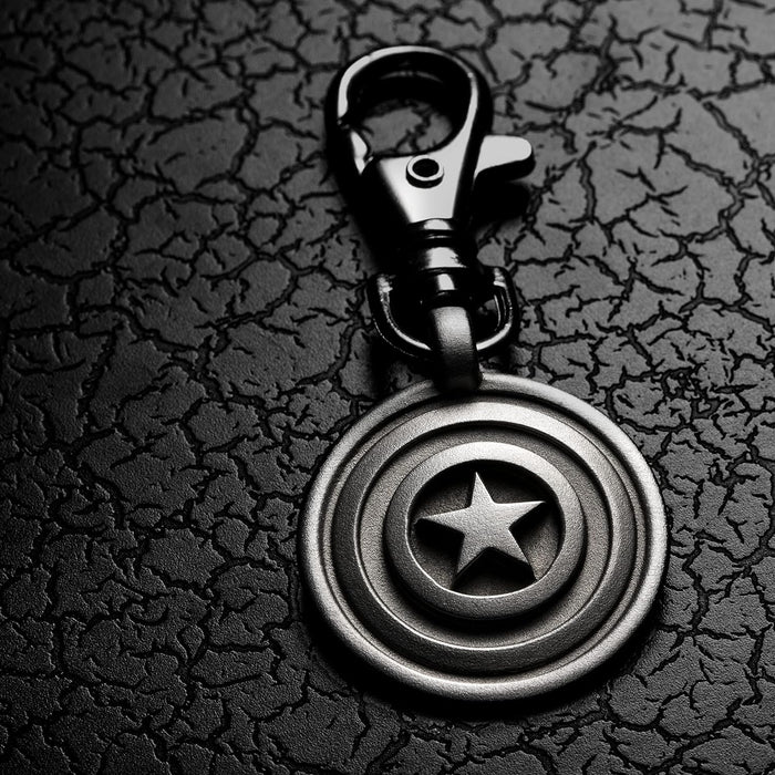 Captain America Emblem Keyring Fob 018030