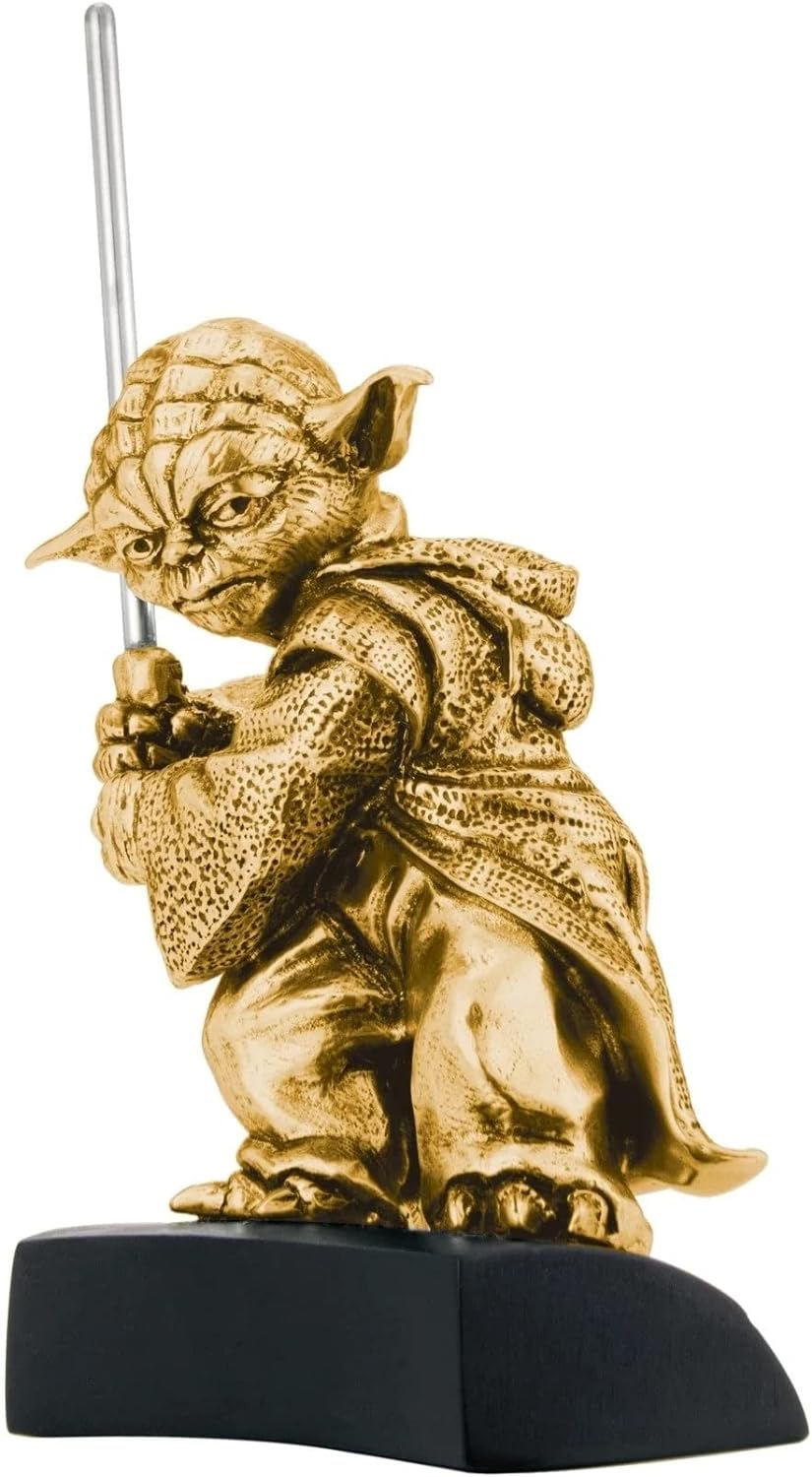 Star Wars By Royal Selangor EC4323A Limited Edition Master Yoda Gilt Figurine