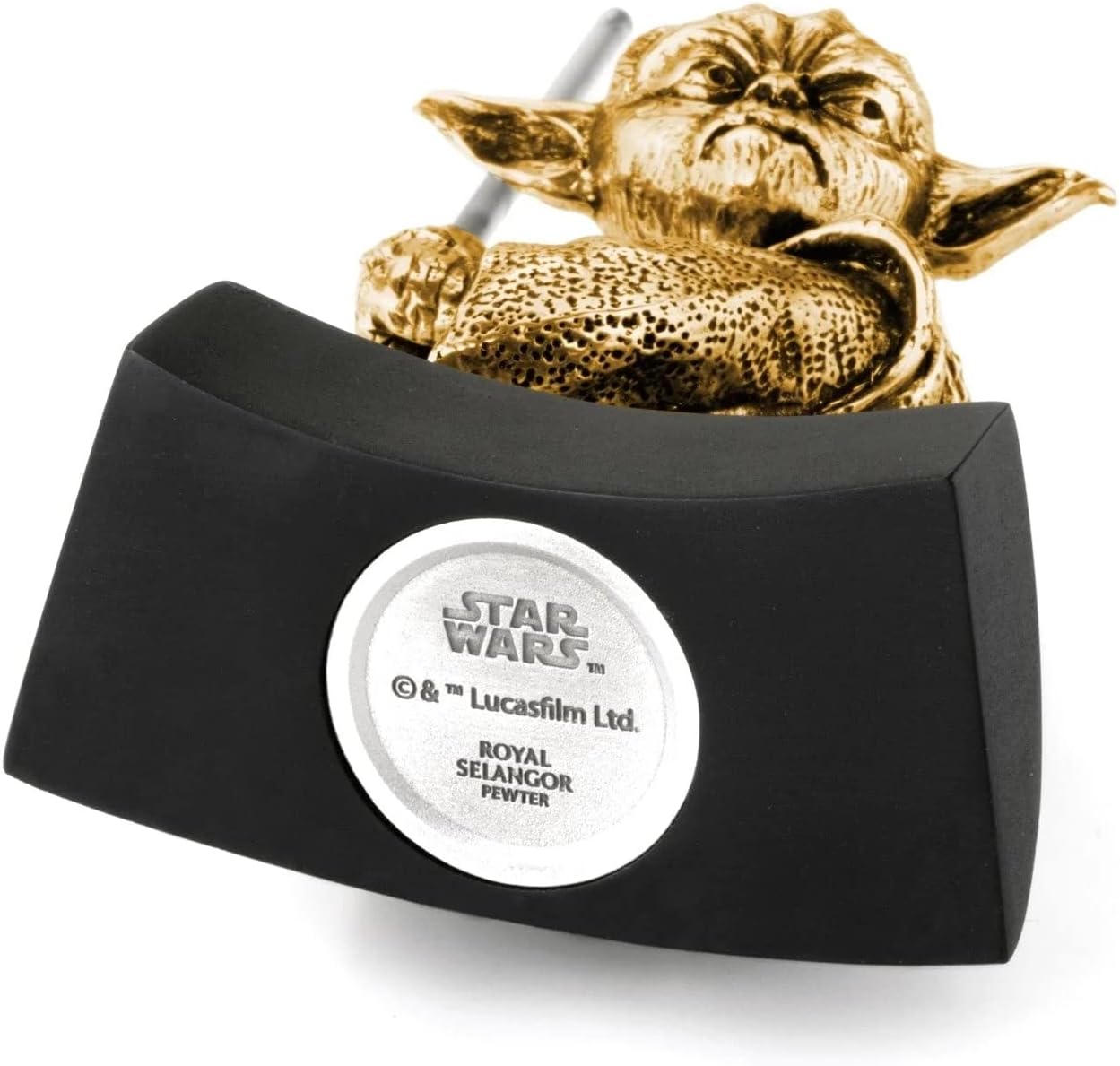 Star Wars By Royal Selangor EC4323A Limited Edition Master Yoda Gilt Figurine
