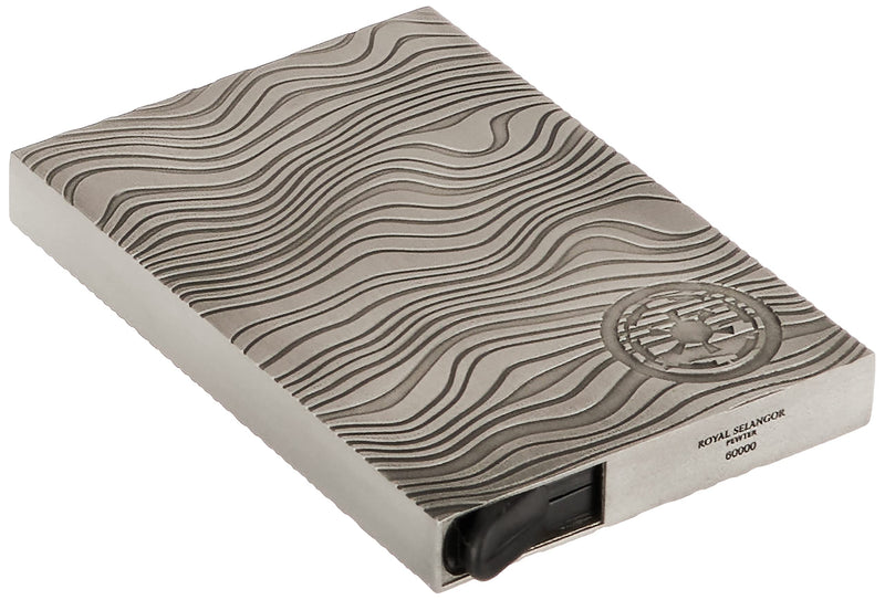 Royal Selangor Hand Finished Star Wars Collection Pewter Beskar Ingot Credit Card Wallet