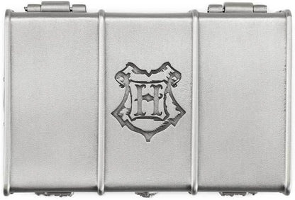 Royal Selangor Pewter Harry's School Trunk - Harry Potter Collection Mini Container/Holder/Case/Box for Keepsakes, Jewelry, Gift for Christmas