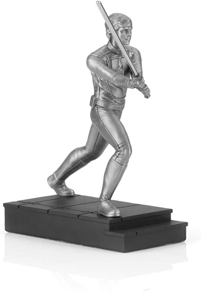 Royal Selangor Luke Skywalker Lightsaber Duel Star Wars Collection Figurine Statue