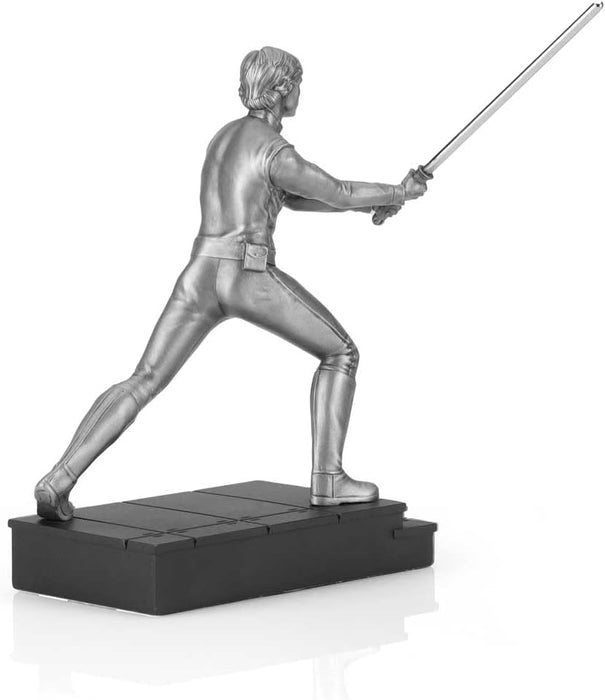 Royal Selangor Luke Skywalker Lightsaber Duel Star Wars Collection Figurine Statue