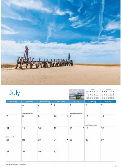 Blackpool & Fylde Coast A4 Calendar 2025 (PFP)