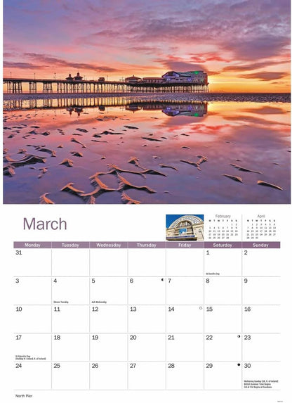 Blackpool & Fylde Coast A4 Calendar 2025 (PFP)