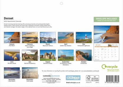 Dorset A4 Calendar 2025 (PFP)