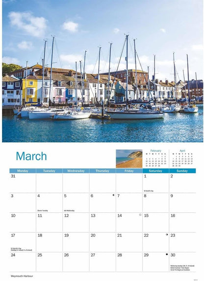 Dorset A4 Calendar 2025 (PFP)