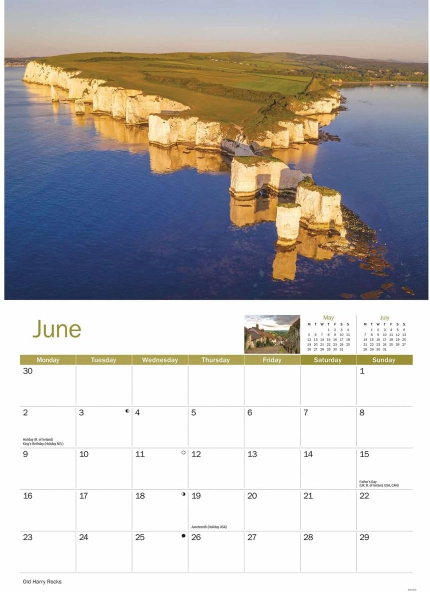Dorset A4 Calendar 2025 (PFP)
