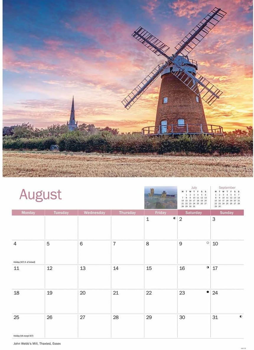 East Anglia A4 Calendar 2025 (PFP)