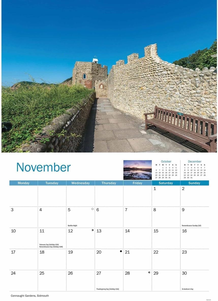 East Devon A4 Calendar 2025 (PFP)