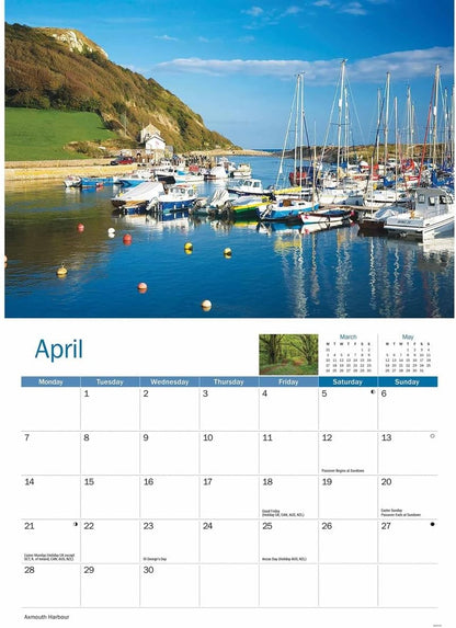 East Devon A4 Calendar 2025 (PFP)