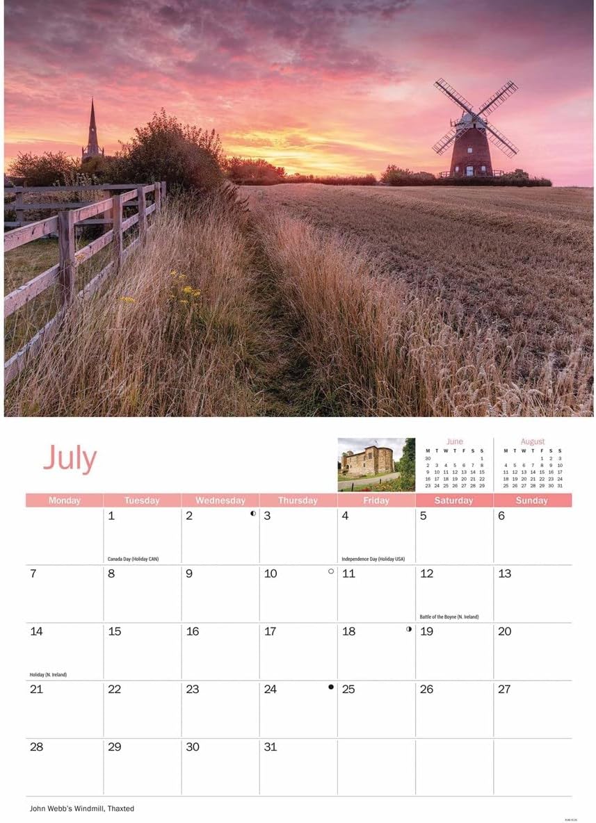 Essex A4 Calendar 2025 (PFP)
