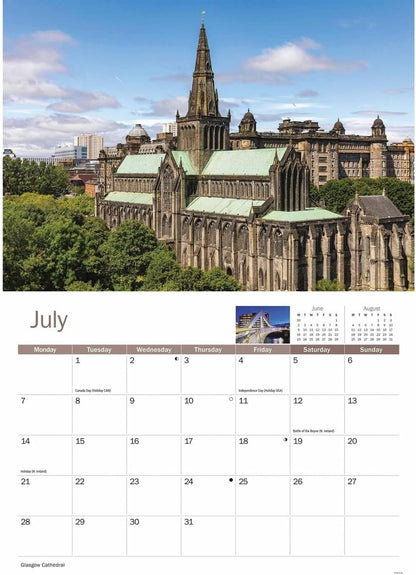 Glasgow A4 Calendar 2025 (PFP)