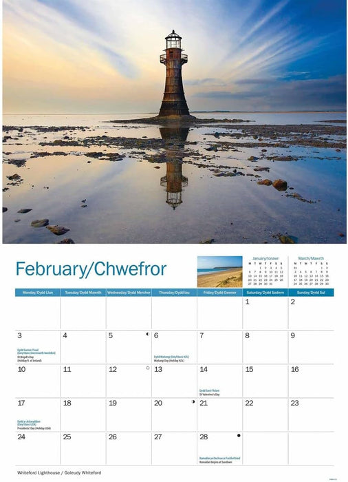 Gower A4 Calendar 2025 (PFP)